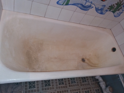 Восстановление чугонной ванны акрилом в Фастове